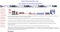 Desktop Screenshot of gearstogo.com